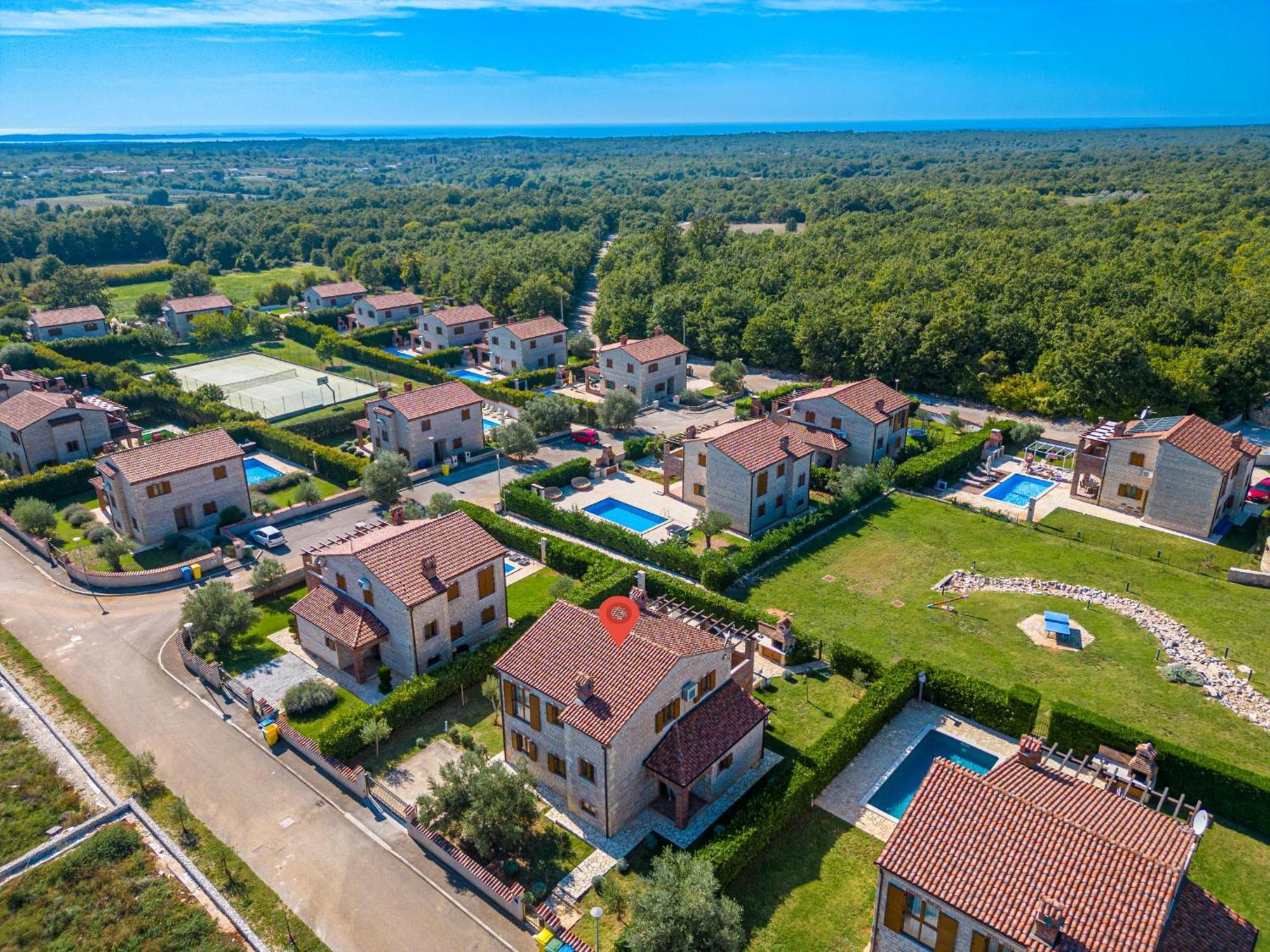 Villa Paradis 6 Juršići Exterior foto
